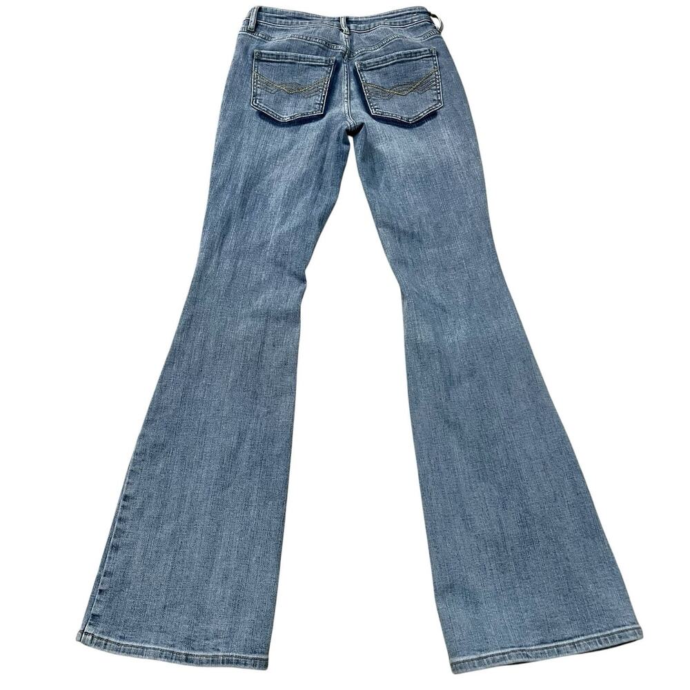 Idyllwind Flare Jeans Size 4x34 Tall Light Wash Western Boho Festival Stretchy